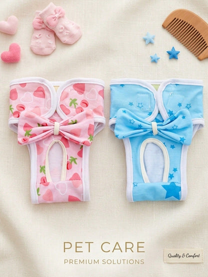 PETSIN Pet Dog Belly Band Panties, Female Dog Care Sanitary Pants, Pet Menstrual Underwear, Pet Supplies