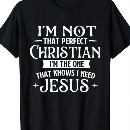 Plus Size Christian Faith T-Shirt For Women, This 180g Heavyweight Cotton Short-Sleeved Crew Neck Casual Church.