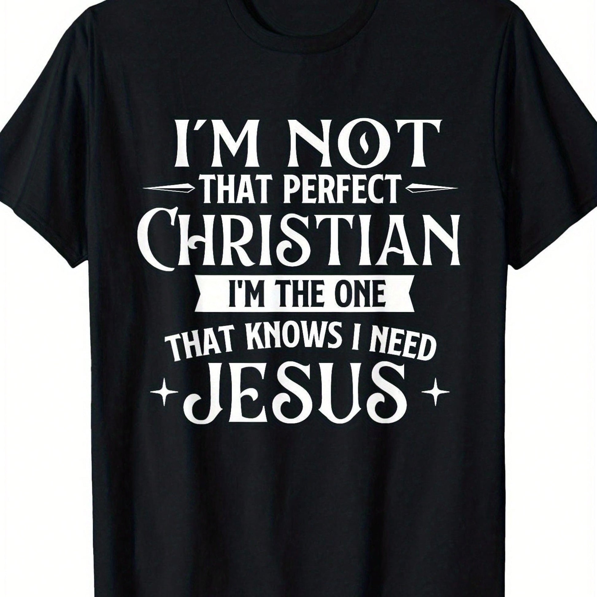 Plus Size Christian Faith T-Shirt For Women, This 180g Heavyweight Cotton Short-Sleeved Crew Neck Casual Church.