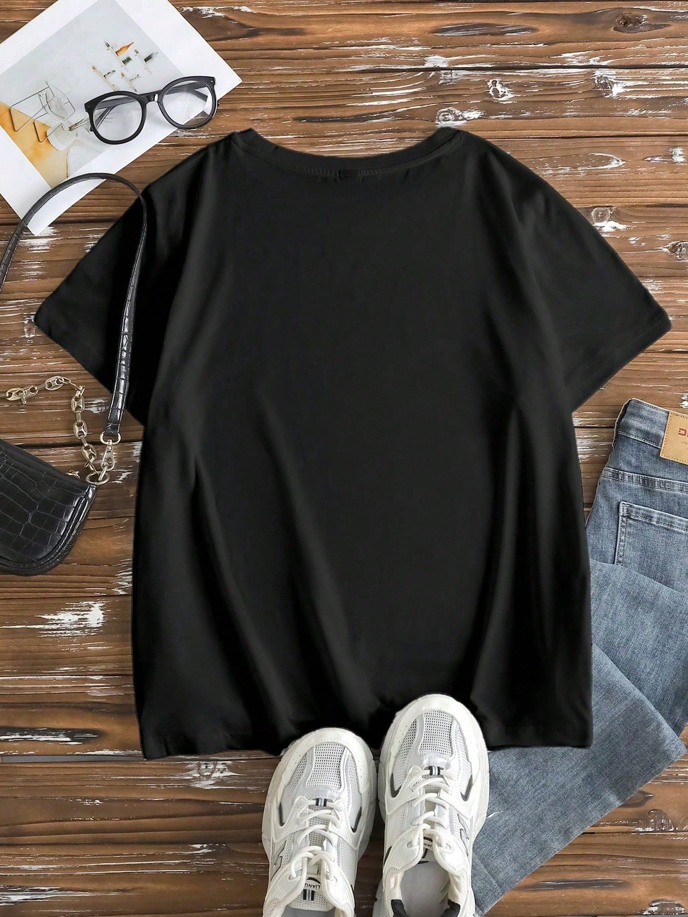 Plus Size "I Have Rabies" Bat Y2K Bizarre Black Humor Retro Graphic T-Shirt, Suitable For Everyday Wear, Gift For Her Casual Summer