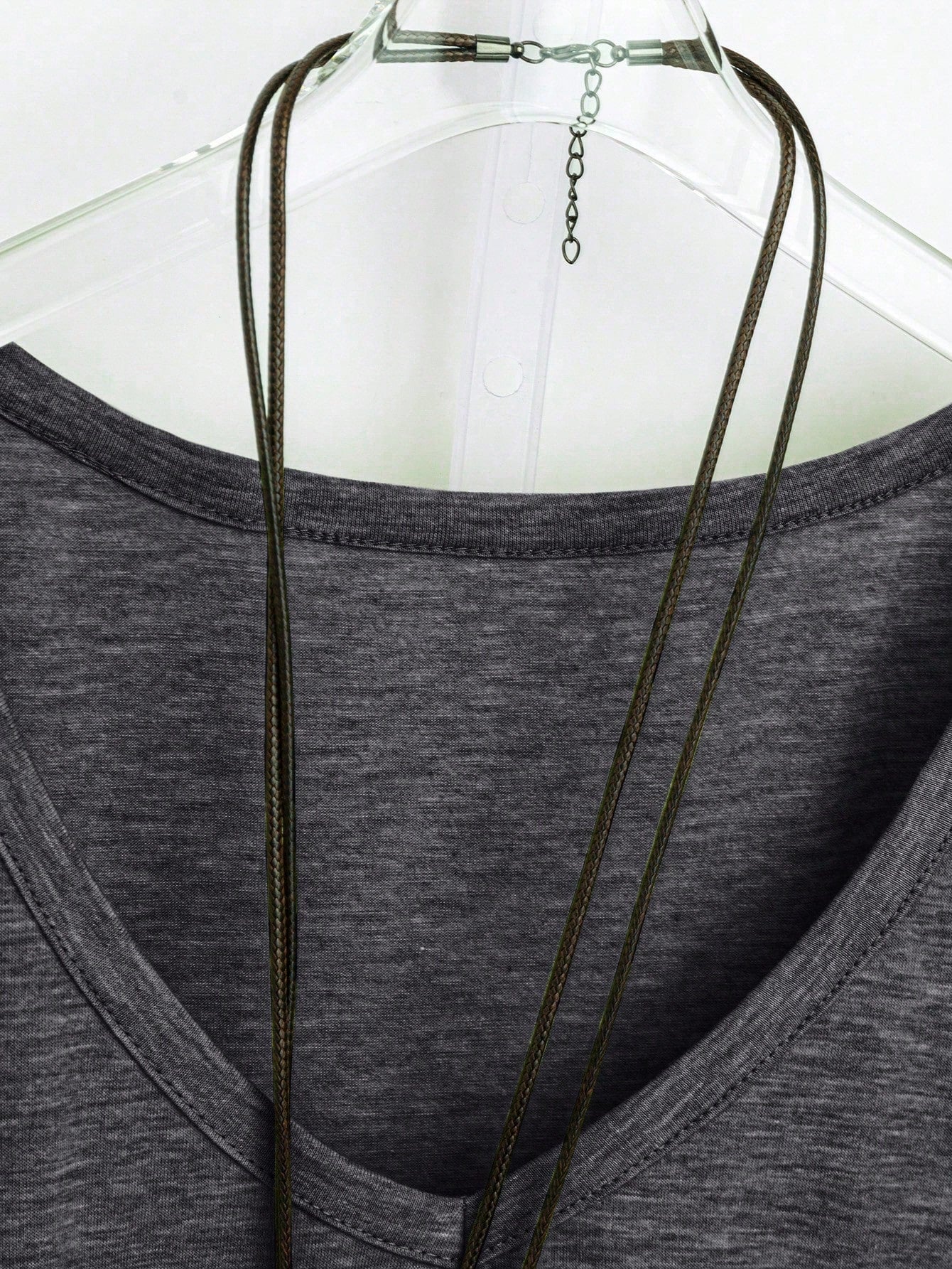 Plus Size V-Neck Short Sleeve Casual Top