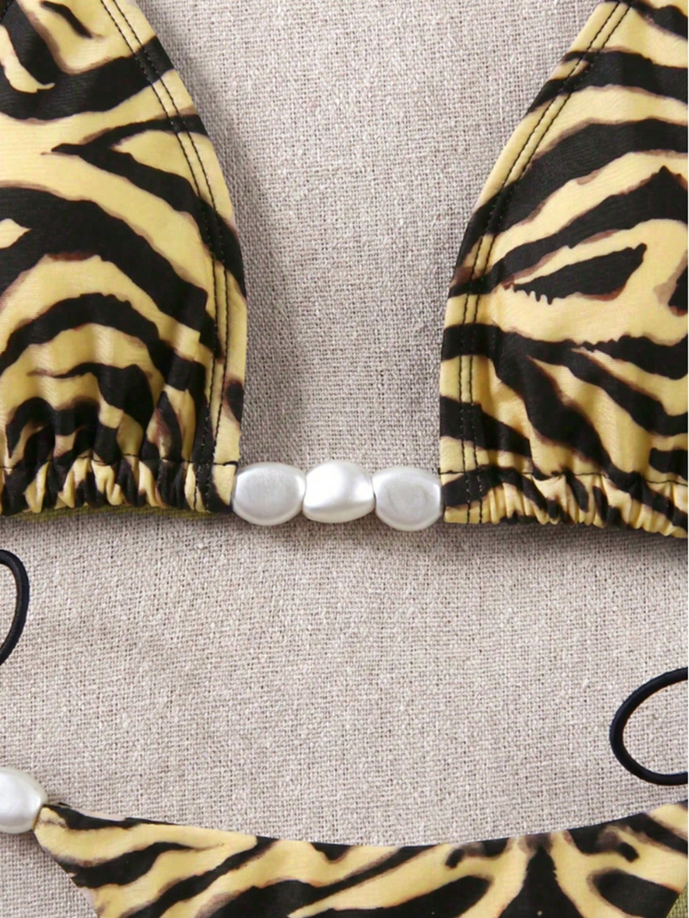 Polovedo Official New Arrival Spring/Summer European And American Style Women Solid White Halter Tie Sexy Bikini Set Vacation Beach