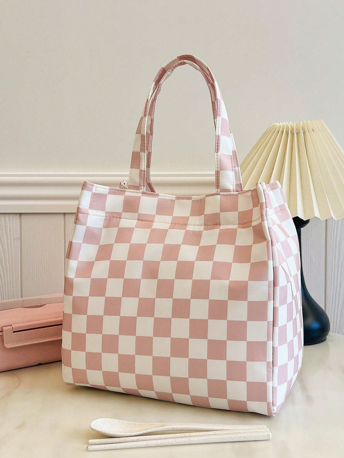 Portable Lunch Bag Insulated Lunch Box Bento Bag Dinner Thermal Bag Student Thickened Cute Lunch Fruit Bag, Insulated Lunch Bag