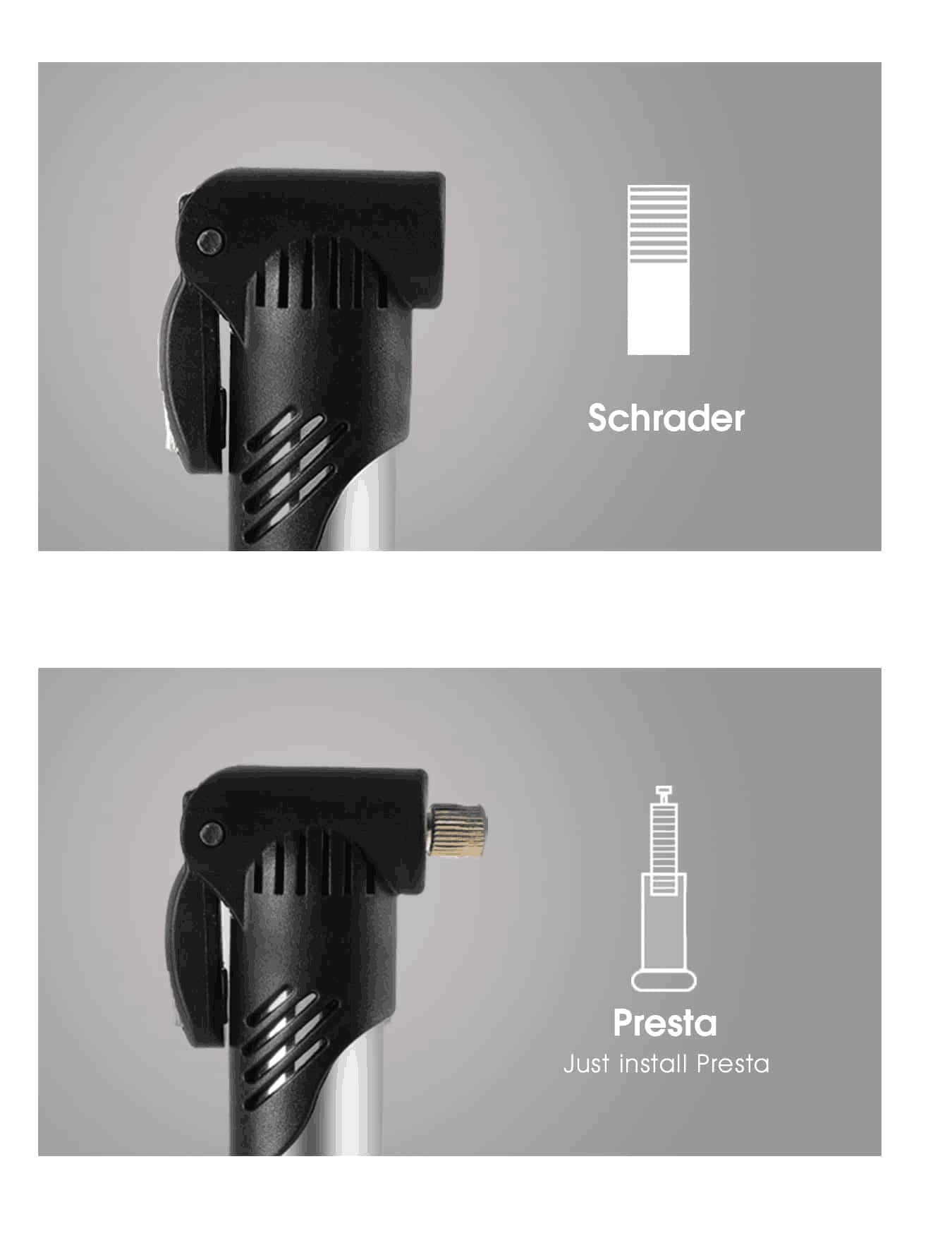 Portable Mini Pump- Perfect For Mountain Biking, Road Biking, Basketball & Soccer!