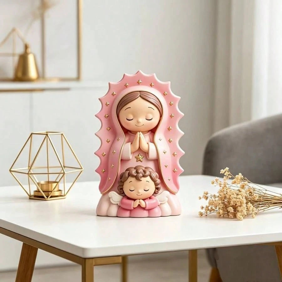 Prayer Resin Silicone Mold Suitable For DIY Candles, Soaps And Wax Crafts- Handmade Angel Mold With European Prayer, Asymmetrical Shape For Resin, Holiday Decoration Gifts