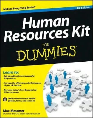 Pre-Owned Human Resources Kit For Dummies, 3rd Edition (Paperback) By Max Messmer