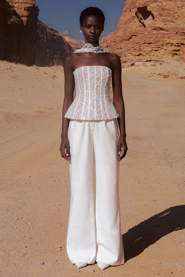 Raina Top - White - SHOPJAUS - JAUS