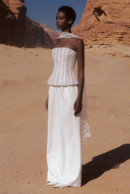 Raina Top - White - SHOPJAUS - JAUS