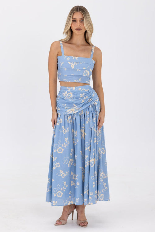 Ralene Set - Blue Flower - SHOPJAUS - JAUS