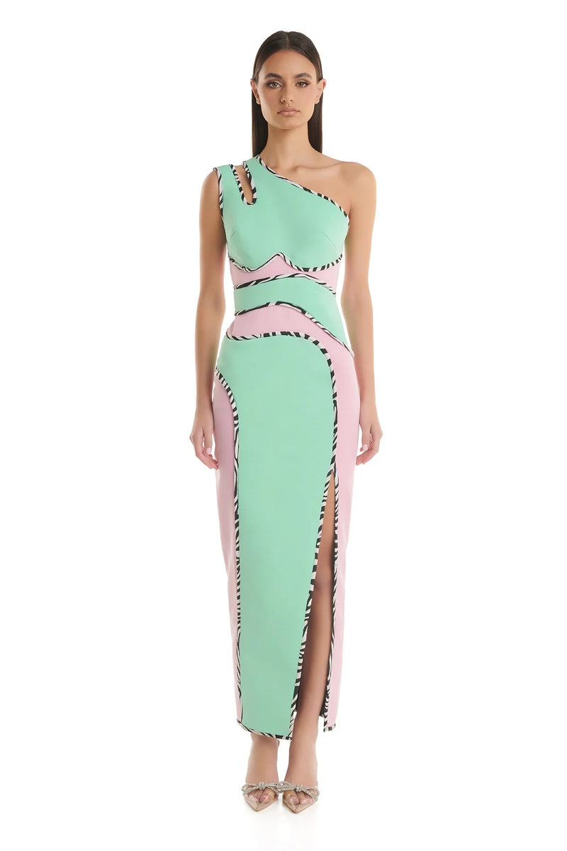 Rhiane Dress - Multi - SHOPJAUS - JAUS