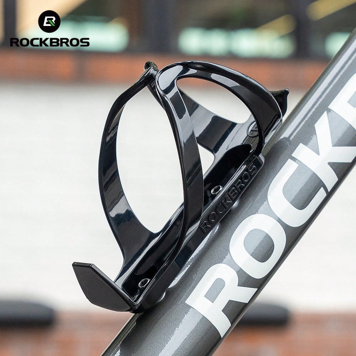 ROCKBROS 1pc Bicycle PC Plastic Water Bottle Cage- High-Resilience PC, Stable, Durable & Lightweight For Riding Nine Colours To Choose From