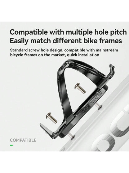 ROCKBROS 1pc Bicycle PC Plastic Water Bottle Cage- High-Resilience PC, Stable, Durable & Lightweight For Riding Nine Colours To Choose From