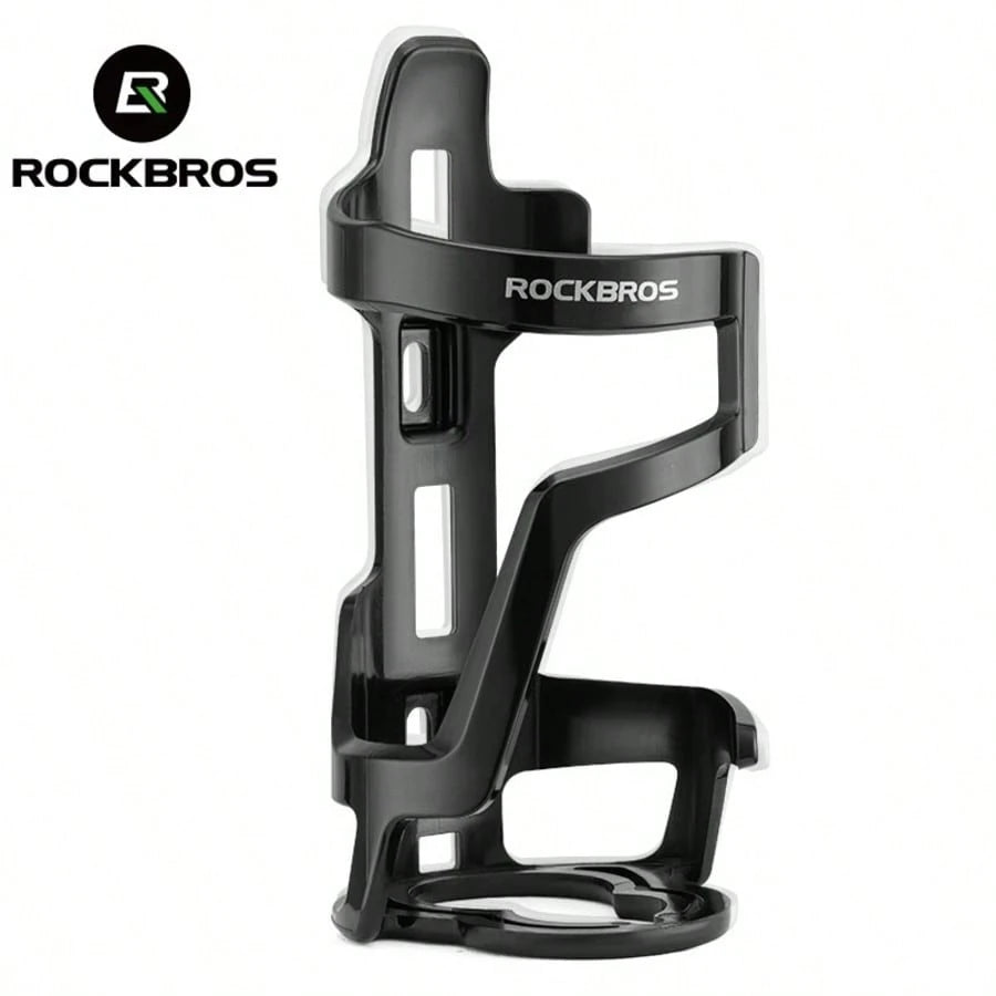 ROCKBROS 1pc Water Bottle Cage Bike Bottle Holder Universal Stable Lightweight Bicycle Bike Water Bottle Cage Drink Cup Holder Rack Cycling Accessory