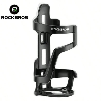 ROCKBROS 1pc Water Bottle Cage Bike Bottle Holder Universal Stable Lightweight Bicycle Bike Water Bottle Cage Drink Cup Holder Rack Cycling Accessory