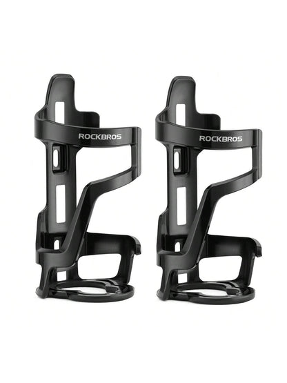 ROCKBROS 1pc Water Bottle Cage Bike Bottle Holder Universal Stable Lightweight Bicycle Bike Water Bottle Cage Drink Cup Holder Rack Cycling Accessory