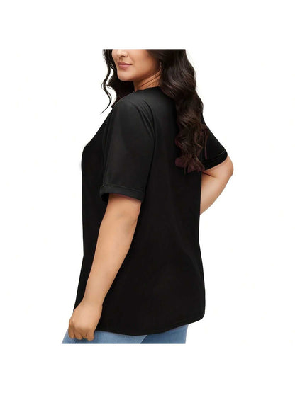 Roses Are Red Ultolet Lights Are Blue True Crime T-Shirt Women's T Shirts Women's Plus Size Graphic Tee