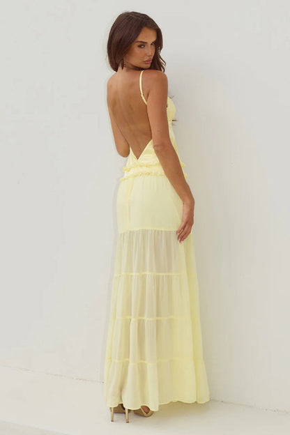 Rosetta Maxi Dress - Butter