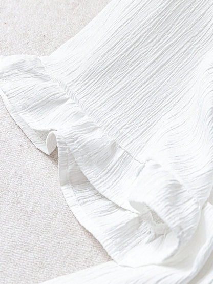 Rusticease Plus Size Blouse Leaf Hem Short Sleeves Simple Fashion Casual Everyday Vacation Woman Spring Summer, Western Wear Women, Summer For Women Beach