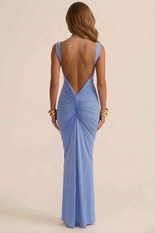 Sabia Dress - Ocean Blue (PREORDER)