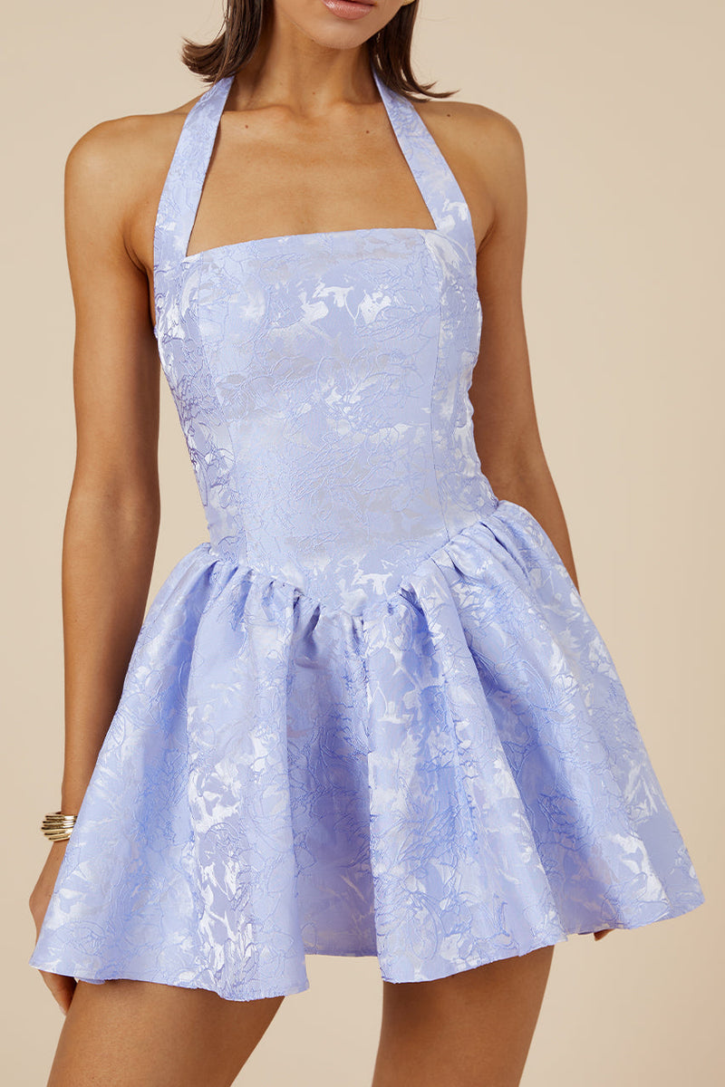 Sabina Mini Dress - Periwinkle - SHOPJAUS - JAUS