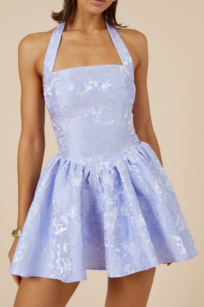 Sabina Mini Dress - Periwinkle - SHOPJAUS - JAUS