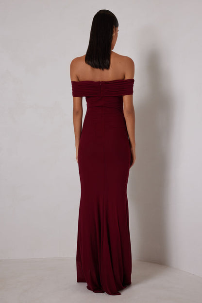 Saylor Dress - Wine