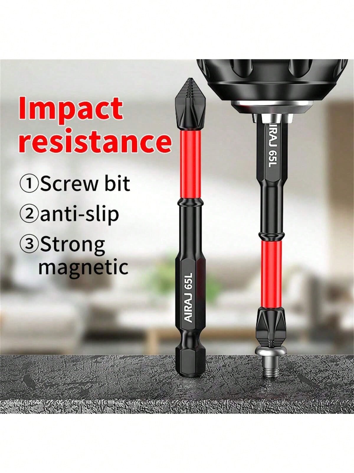 Screwdriver With Anti Slip And Impact Resistant Screwdriver Bits,Tool Accessories