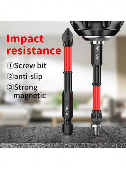 Screwdriver With Anti Slip And Impact Resistant Screwdriver Bits,Tool Accessories