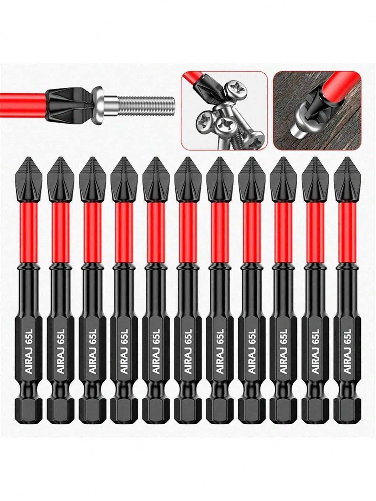 Screwdriver With Anti Slip And Impact Resistant Screwdriver Bits,Tool Accessories