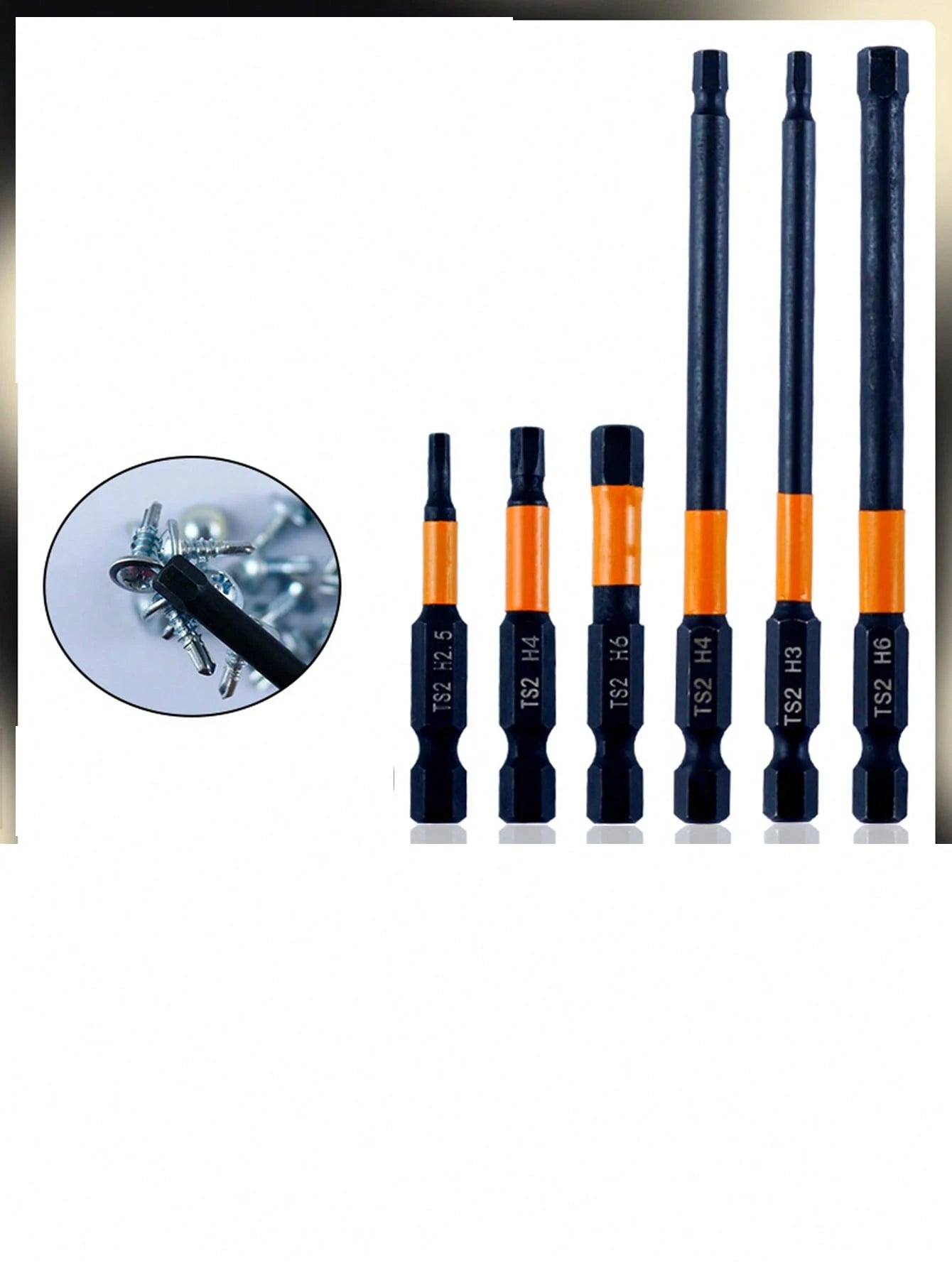 Screwdriver With Anti Slip And Impact Resistant Screwdriver Bits,Tool Accessories