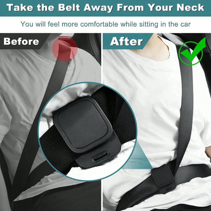 Seat Belt Adjuster Clips, Universal Car Safety Belt Holders