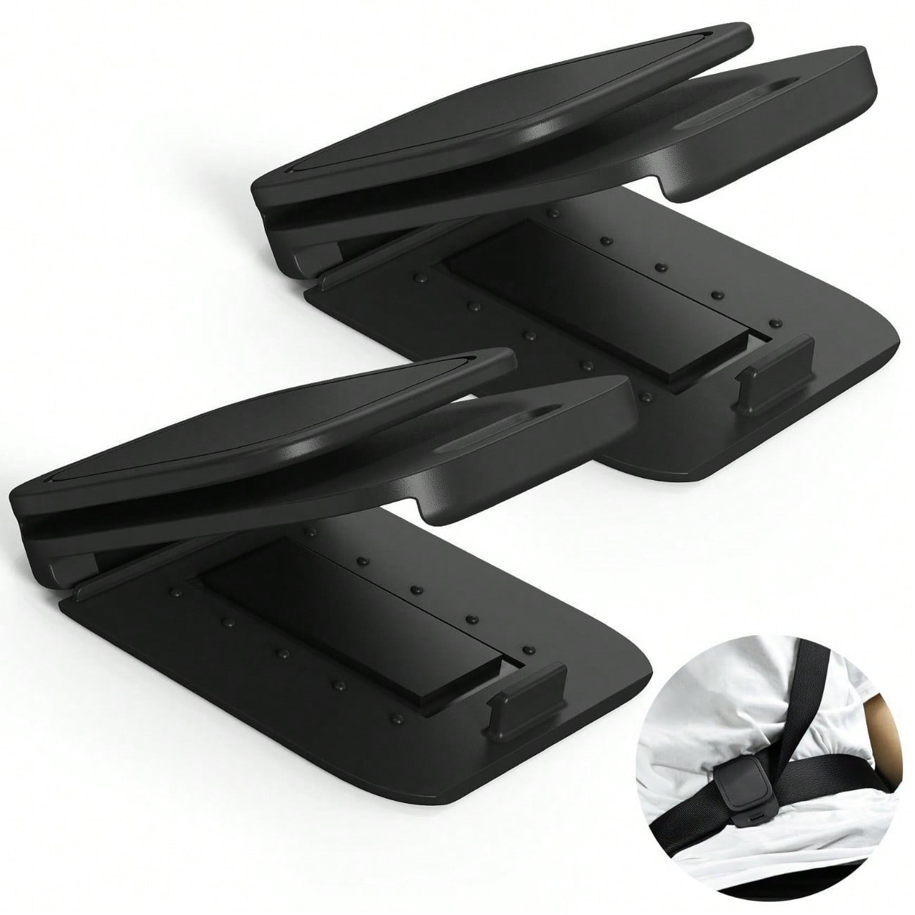 Seat Belt Adjuster Clips, Universal Car Safety Belt Holders