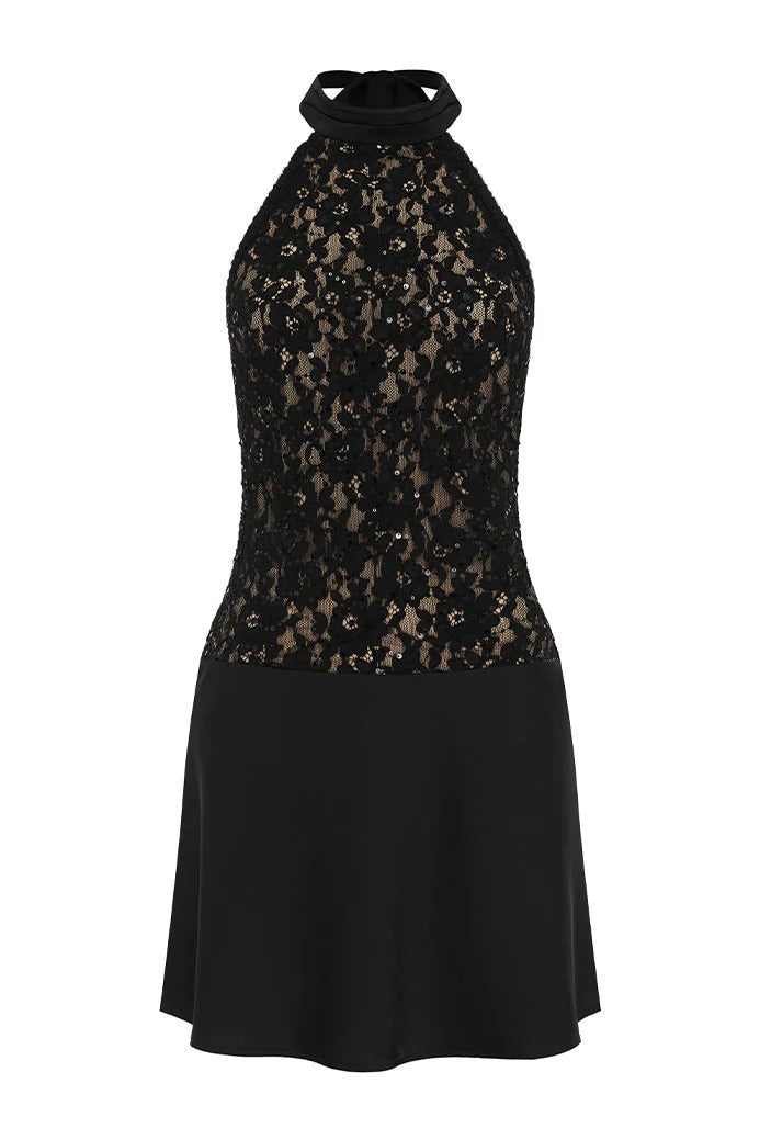Senna Mini Dress - Black