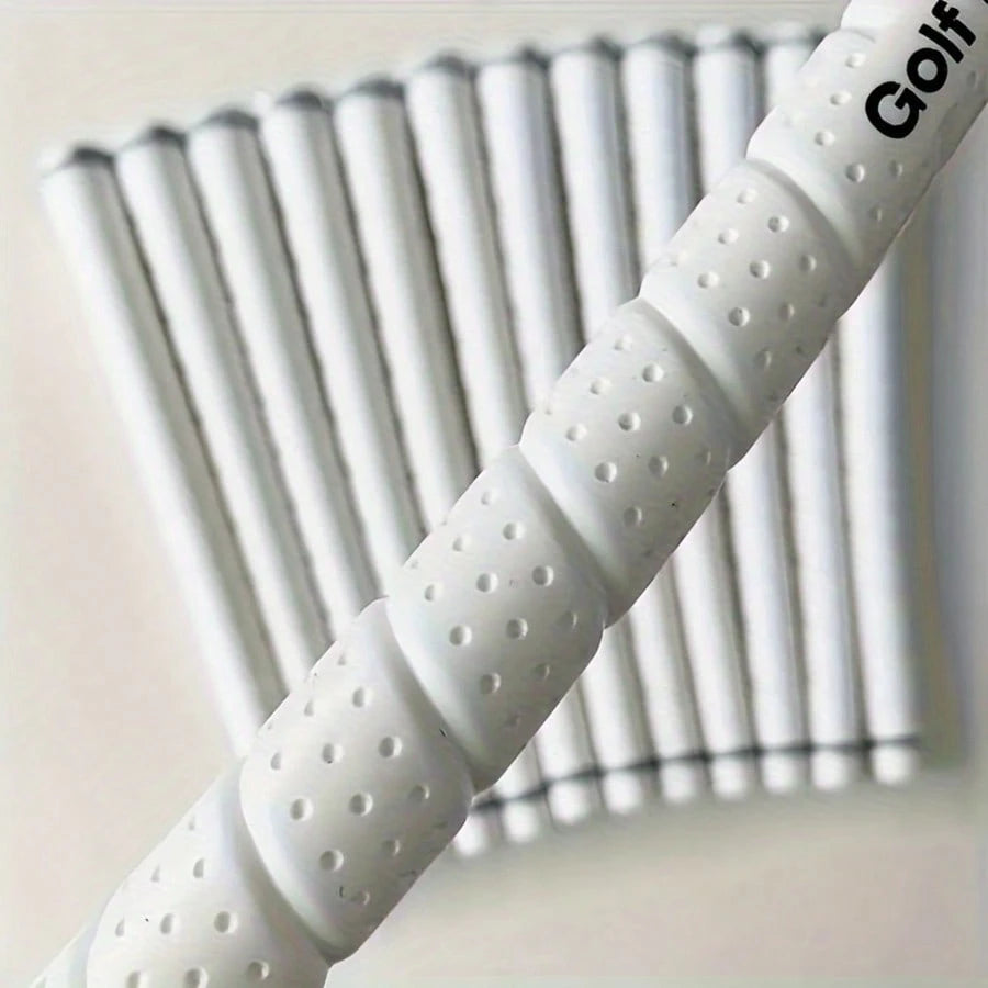 Set Of 13 Golf Grips Tour WRAP 2G White Standard/Midsize