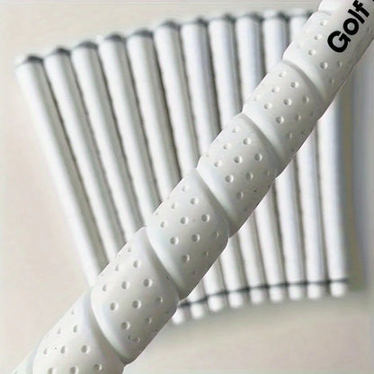 Set Of 13 Golf Grips Tour WRAP 2G White Standard/Midsize