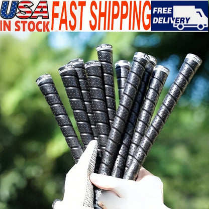 Set Of 13 Golf Grips Tour WRAP 2G White Standard/Midsize