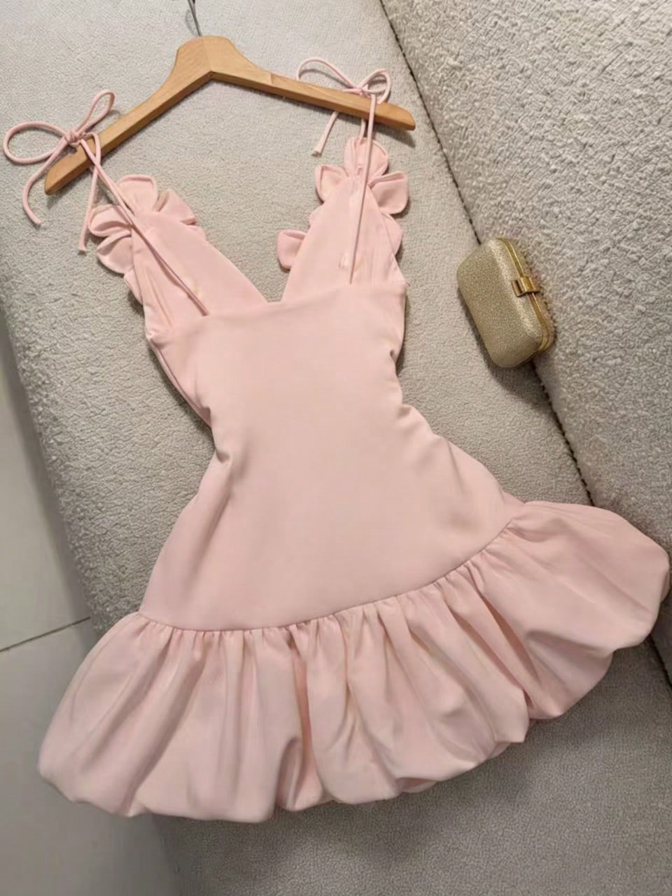Sexy Floral Slip Dress, Handmade Flower Decor, Suitable For Valentine's Day Party, Wedding, Bridesmaid, Vacation Summer Elegant