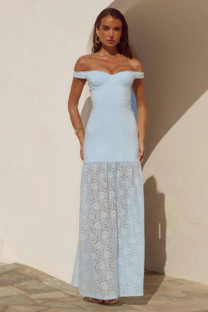 Shayla Maxi Dress - Bluebell