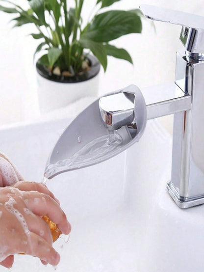 Silicone Faucet Extender With Adjustable Splash Guard, Suitable For Kitchen And Bathroom, Prevents Water Splashing, Ideal Aid For Children Handwashing