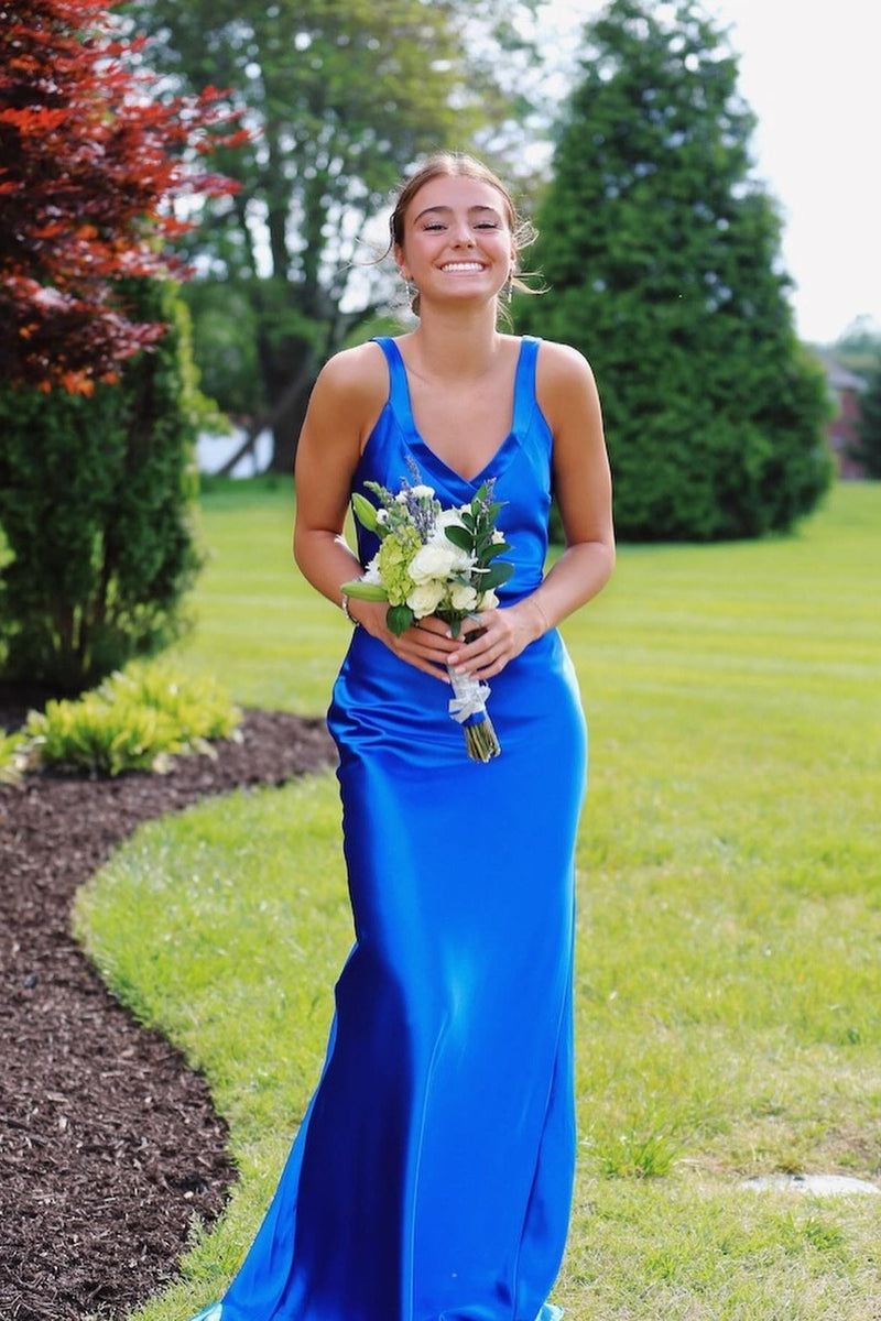 Simply Gorgeous Yellow Mermaid Long Party Dress
