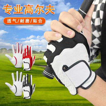 Single PU Golf Gloves With Breathable & Anti-Slip Surface, High Elasticity And Durable Wear Resistance.