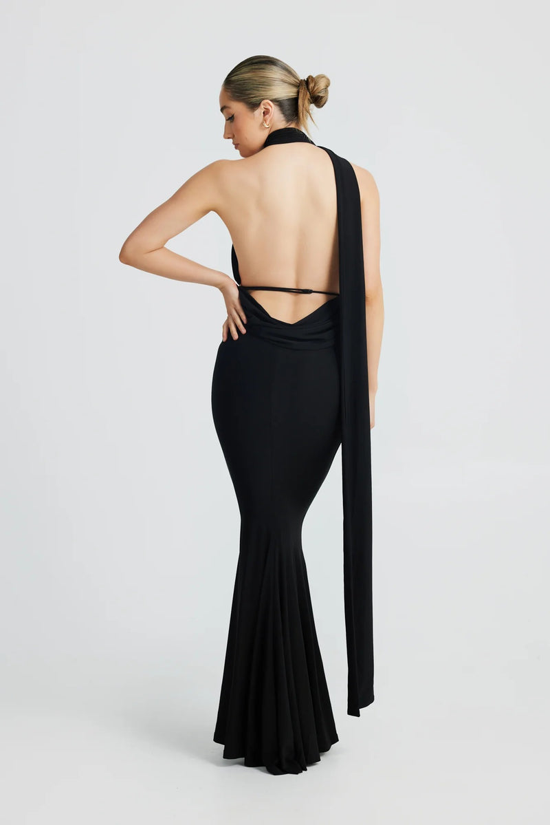 Sofia Gown - Black - SHOPJAUS - JAUS