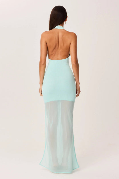 Sommer Maxi Dress - Aqua