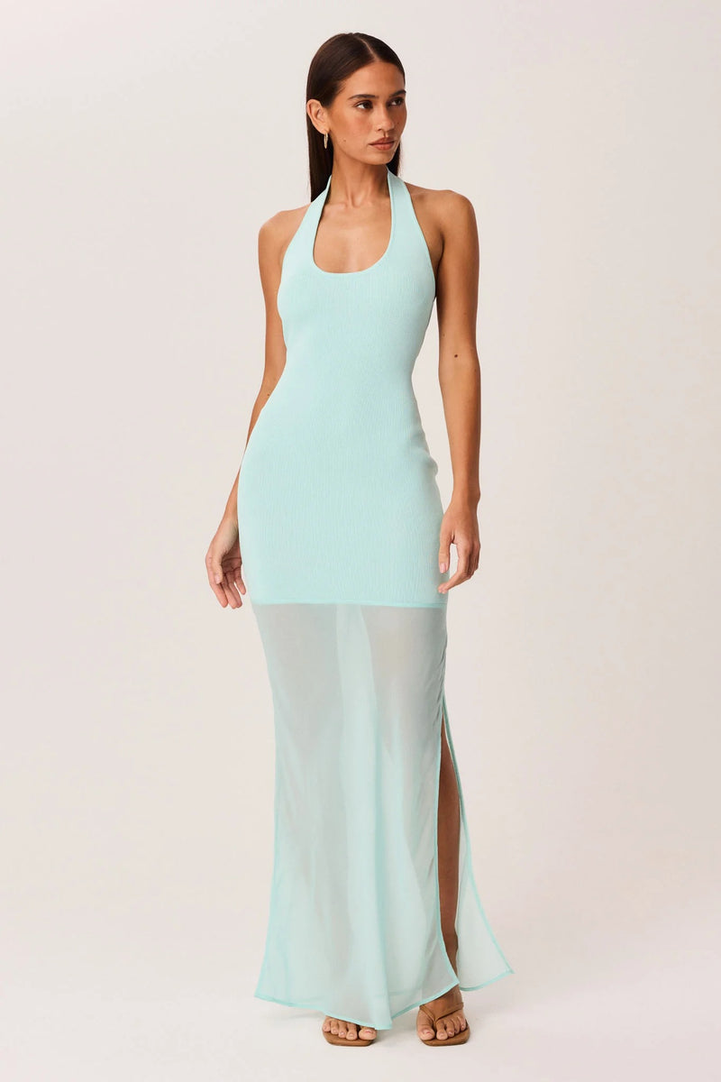 Sommer Maxi Dress - Aqua