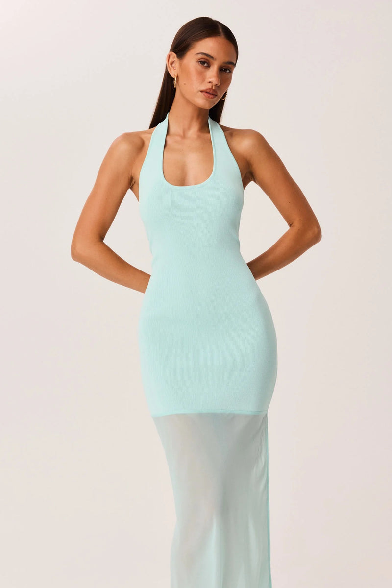 Sommer Maxi Dress - Aqua
