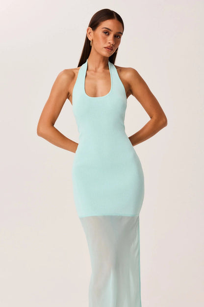 Sommer Maxi Dress - Aqua