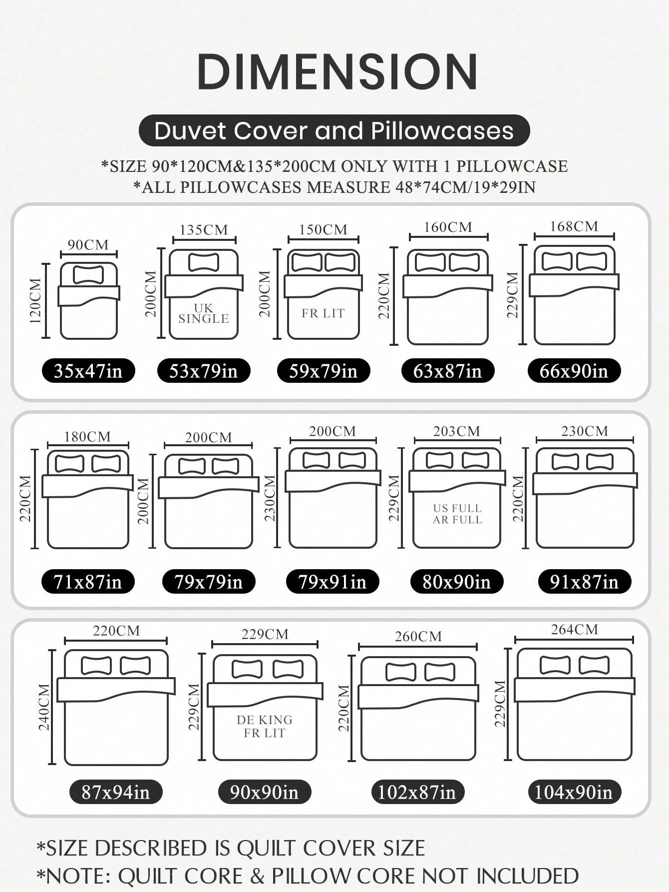 South Life 2/3pcs Disney Print Duvet Cover Set (1 Duvet Cover + 1/2 Pillowcases, No Fill), Soft Anti-Pilling, Suitable For Double/Full/Queen/Standard Bed, Multiple Sizes Available, Machine Washable, B