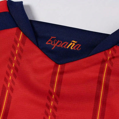 Spain National Team 2026 New Fan Edition Short-Sleeve Jersey (Yamal #19) – Quick-Drying & Moisture-Wicking