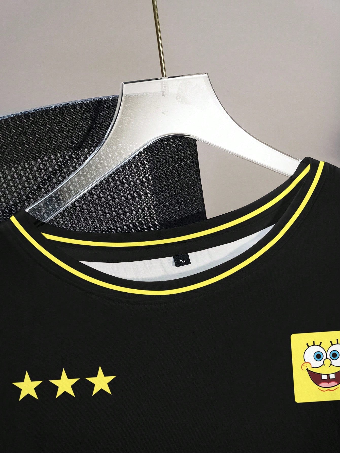 SpongeBob SquarePants| Plus Size Women's Cartoon Print Casual Daily Short Sleeve T-Shirt