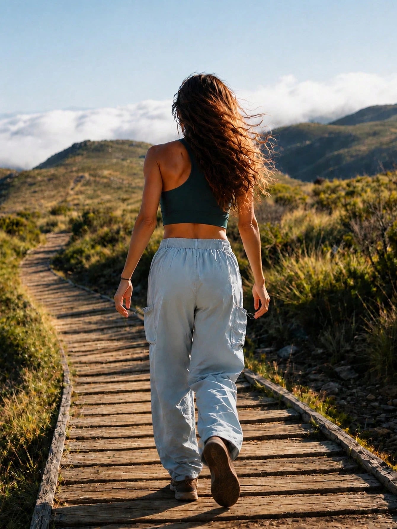 Sports Women's Outdoor Sports Cargo Hiking Pants